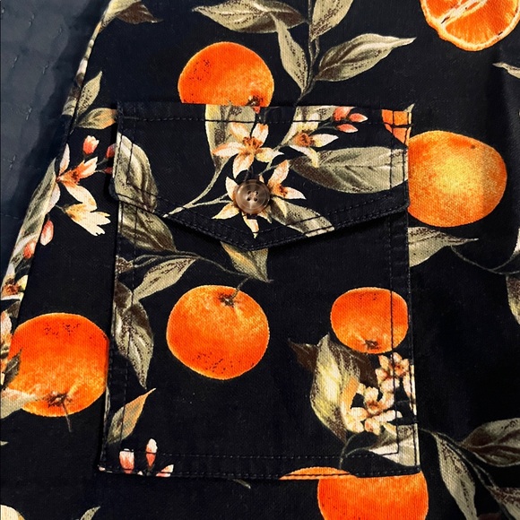 LOFT Blue and Orange Mini Skirt - Picture 6 of 6